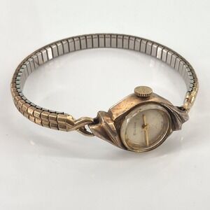 Vintage 1960 Bulova 10K RGP Cocktail Watch Speidel Band M0